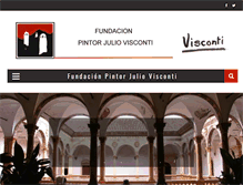 Tablet Screenshot of fpjuliovisconti.com